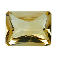 CITRINE (YELLOW) SPECIAL CHECKER CUT OCTAGON (DES#57) (C-3) 16X12MM 9.98 Cts.