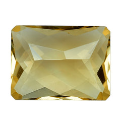 CITRINE (YELLOW) SPECIAL CHECKER CUT OCTAGON (DES#57) (C-3) 16X12MM 9.98 Cts.