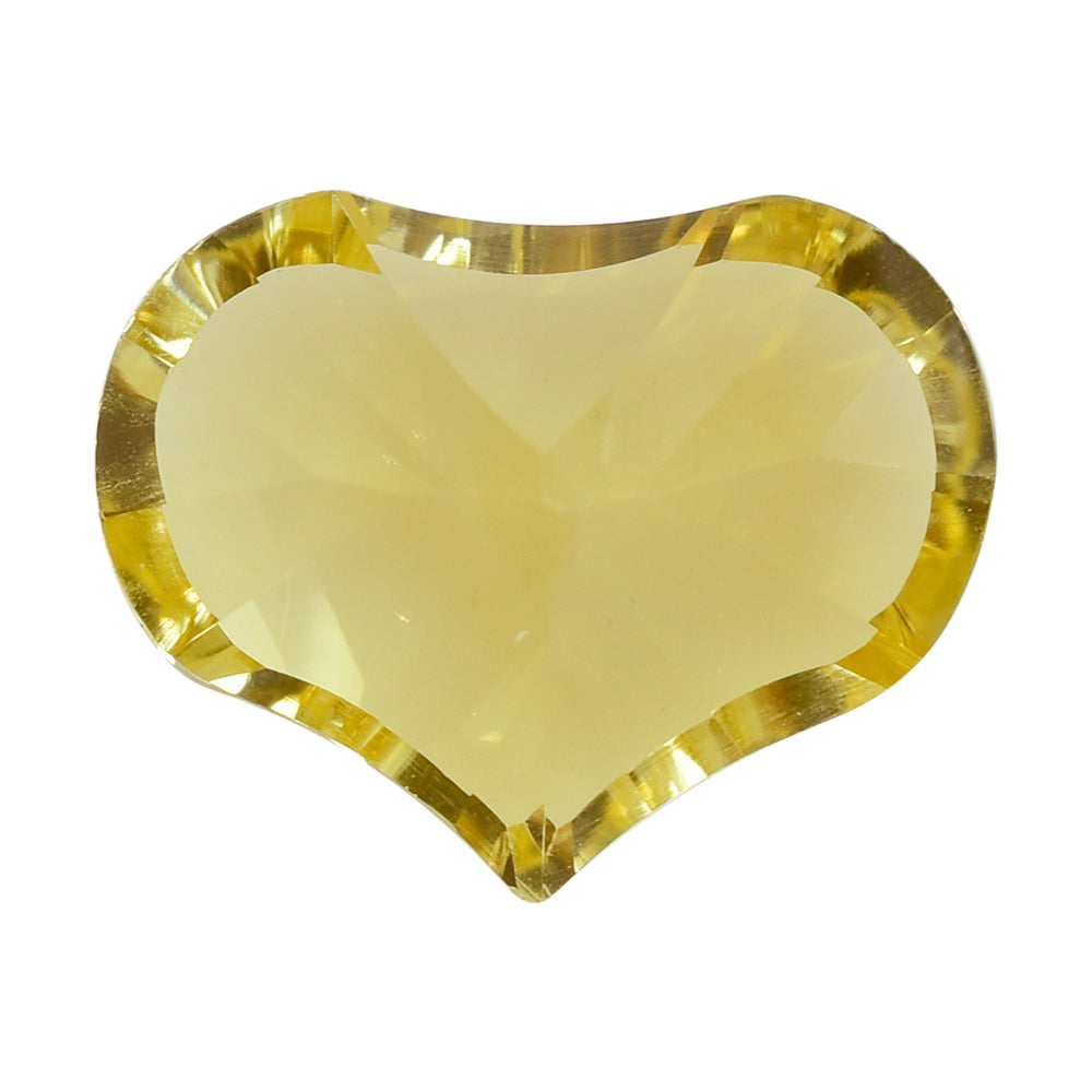 CITRINE (YELLOW) SPADE )DES#96) C-3 14X11MM 5.65 Cts.