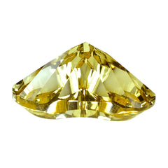 CITRINE (YELLOW) SPADE (DES#96) (C-3) 20X16MM 15.00 Cts.