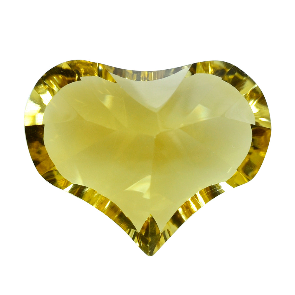 CITRINE (YELLOW) SPADE (DES#96) (C-3) 20X16MM 15.00 Cts.