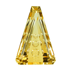 CITRINE (YELLOW) SUPER BUBBLE TRAPOZOID (DES#120) )C-3) 24X16MM 20.58 Cts.