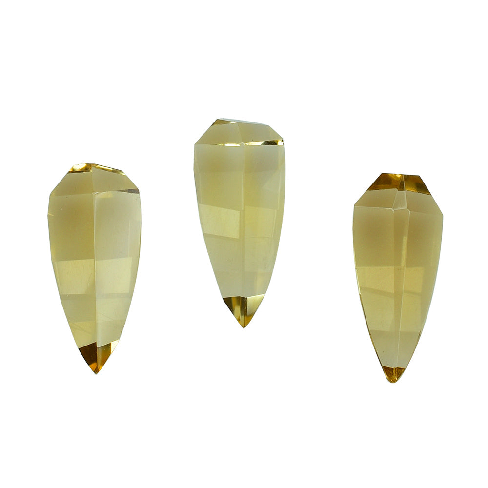CITRINE (YELLOW) LADY FINGER (DES#18) (C-3) 14X6MM 3.27 Cts.