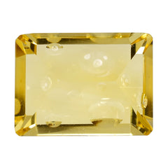 CITRINE (YELLOW) SUPER BUBBLE OCTAGON (DES#116) (C-3) 16X12MM 10.53 Cts.