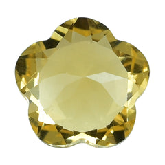 CITRINE (GOLDEN) CUT FLOWER LEAF 8.00MM (C-2) (THICKNESS :-4.80-5.20MM) 1.79 Cts.