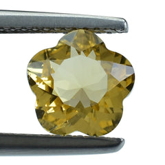CITRINE (GOLDEN) CUT FLOWER LEAF 8.00MM (C-2) (THICKNESS :-4.80-5.20MM) 1.79 Cts.