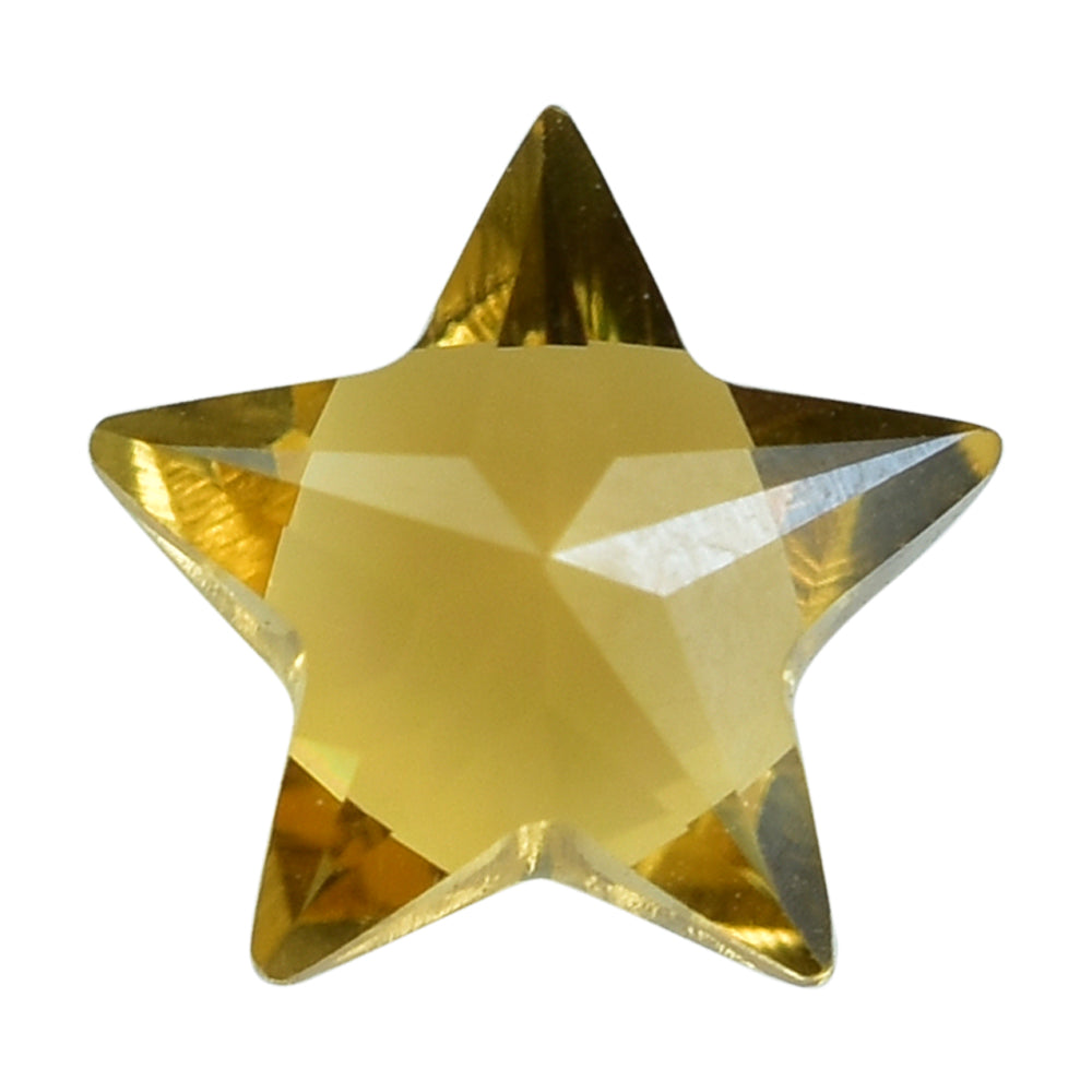 CITRINE (GOLDEN) CUT STAR (C-2) 8MM (THICKNESS:-5.20-5.60MM) 1.50 Cts.