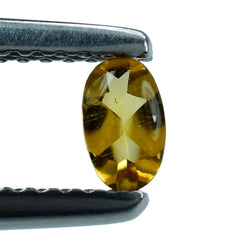 CITRINE BUFFTOP OVAL 5X3MM 0.18 Cts.