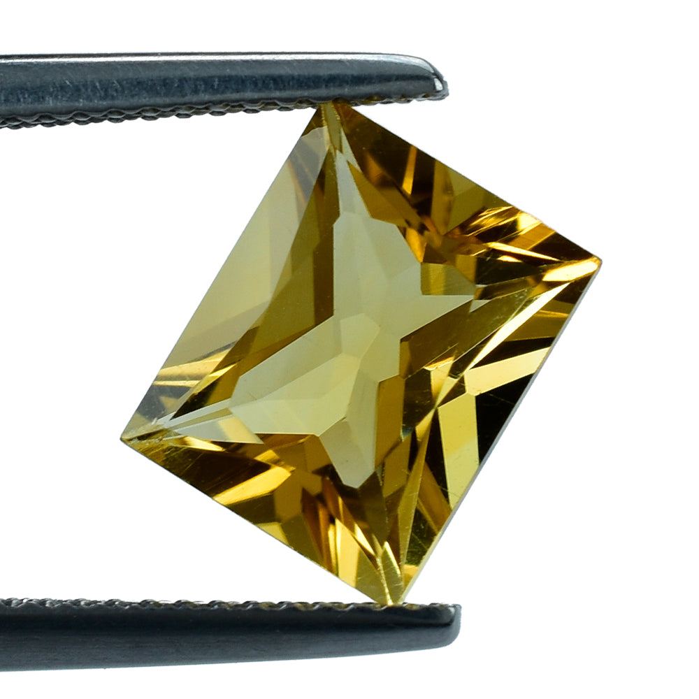 CITRINE PRINCESS CUT BAGUETTES (C-3) 10X8MM 2.85 Cts.