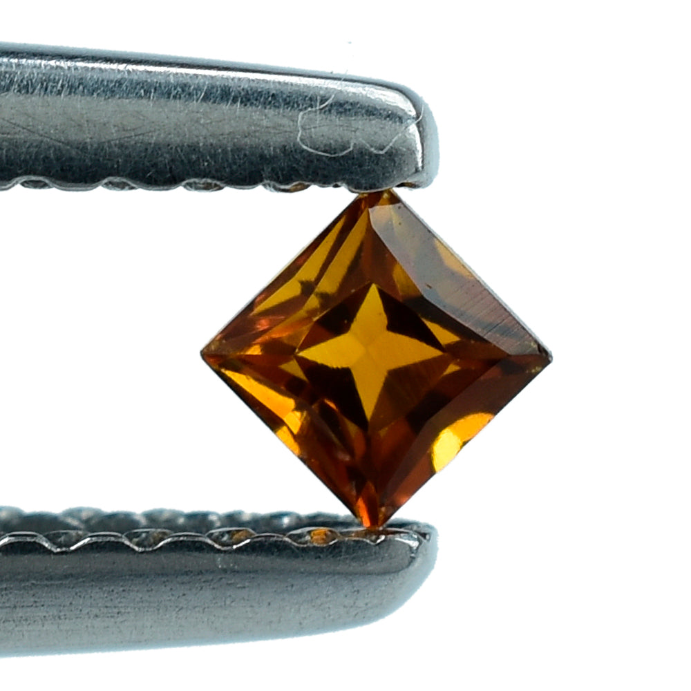 CITRINE PRINCESS CUT SQUARE (C-1) 2.50MM 0.08 Cts.