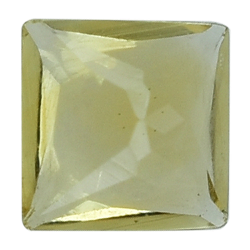 CITRINE PRINCESS CUT SQUARE (C-1) 3MM 0.14 Cts.