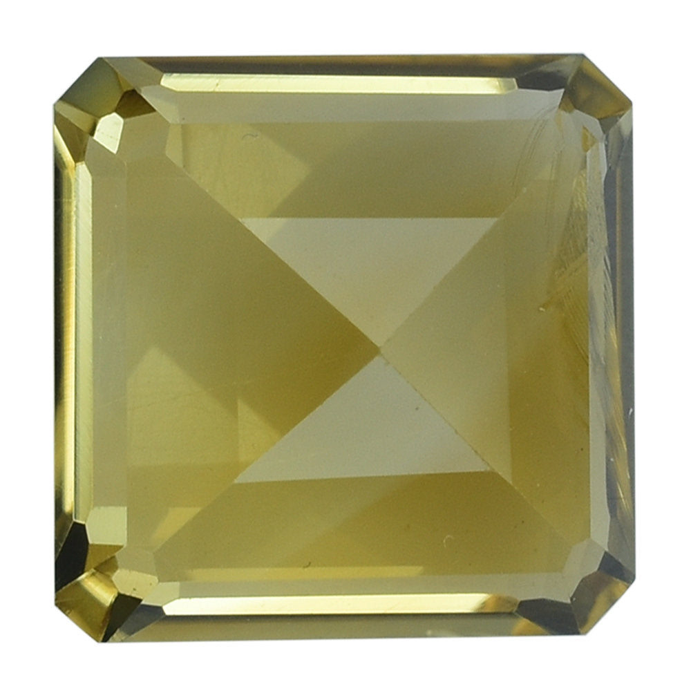 CITRINE SQUARE - OCTAGON 11MM 6.07 CTS.