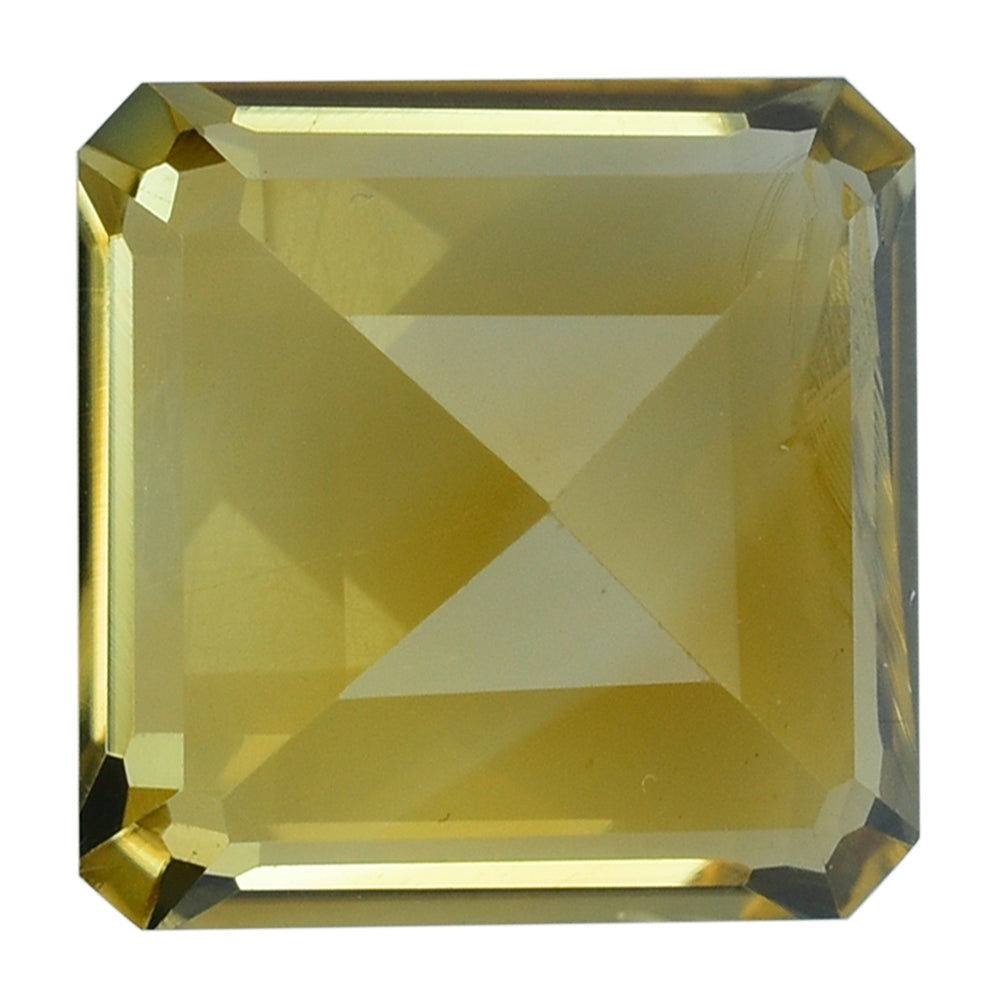 CITRINE SQUARE - OCTAGON 11MM 6.07 CTS.