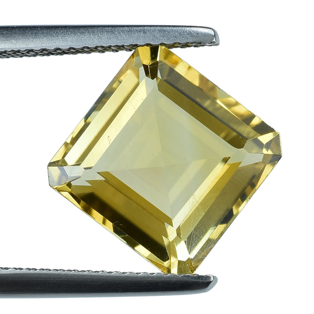 CITRINE SQUARE - OCTAGON 11MM 6.07 CTS.