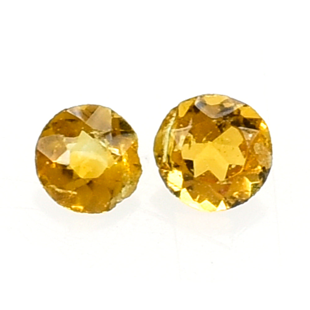 CITRINE CUT ROUND 1.50MM 0.01 Cts.