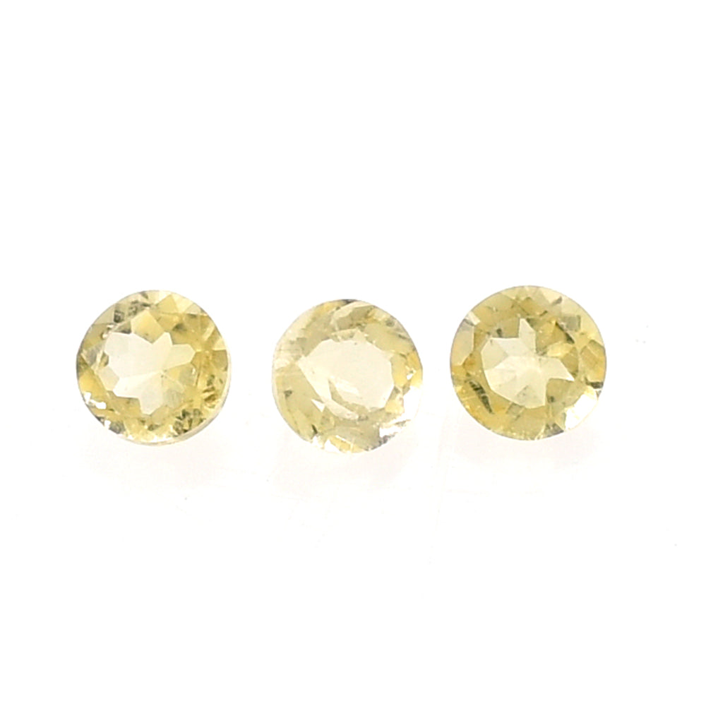 CITRINE CUT ROUND 1.50MM 0.02 Cts.