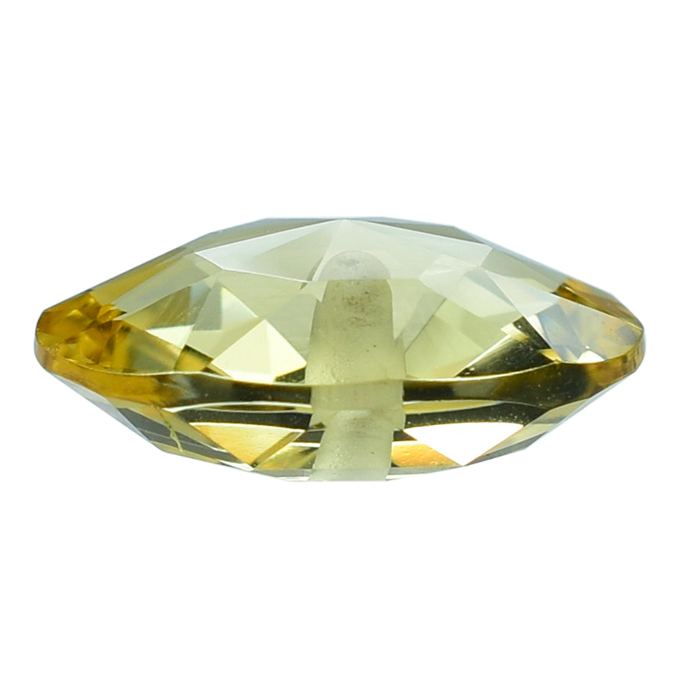 CITRINE IRREGULAR CUT BRIOLETTE OVAL (C-4) (FULL DRILL) 14X10MM 4.88 Cts.