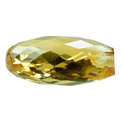 CITRINE BRIOLETTE PEAR (HALF DRILL) 14X11MM 6.56 Cts.