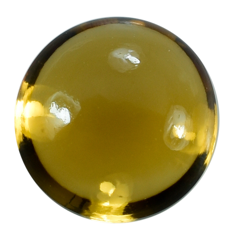 CITRINE ROUNDEL CAB (C-1) 8-8.50MM 2.43 Cts.