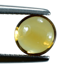 CITRINE ROUNDEL CAB (C-1) 8-8.50MM 2.43 Cts.