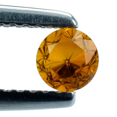 CITRINE CUT ROUND 4.30MM 0.43 Cts.
