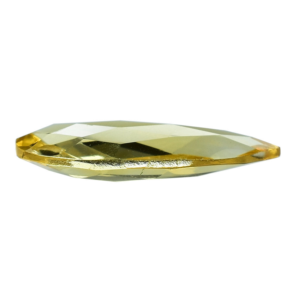 GOLDEN CITRINE BRIOLETTE PEAR 18X7MM 3.14 Cts.