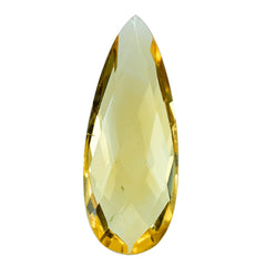 GOLDEN CITRINE BRIOLETTE PEAR 18X7MM 3.14 Cts.