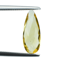 GOLDEN CITRINE BRIOLETTE PEAR 18X7MM 3.14 Cts.