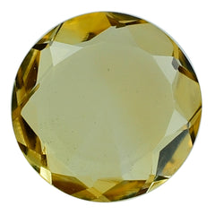 CITRINE BOTH SIDE TABLE CUT ROUND 6MM 0.55 Cts.