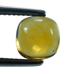 ORANGE CITRINE CUSHION CAB 8MM 2.33 Cts.