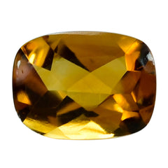 CITRINE BUFFTOP CUSHION 8X6MM 1.25 Cts.