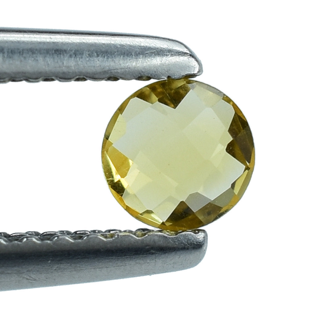 CITRINE BRIOLETTE ROUND 4MM 0.46 Cts.