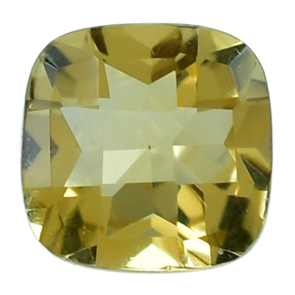 CITRINE CHESS CUT TOP CUSHION (C-2/CLEAN) 4MM 0.26 Cts.