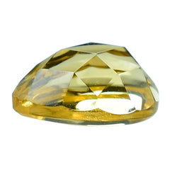 YELLOW CITRINE CHECKER PEAR CAB 8X6MM 1.27 Cts.
