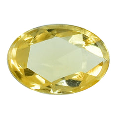 CITRINE ROSE CUT OVAL CAB (C-2) 6X4MM 2.06 Cts.