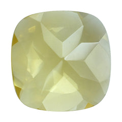 GOLDEN CITRINE CUT CUSHION (FLAT) 12MM 4.17 Cts.