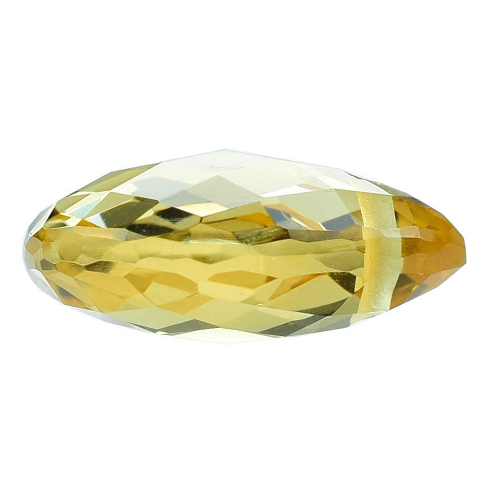 CITRINE BRIOLETTE PEAR (FULL DRILL) (C-2) 14X11MM 5.61 Cts.