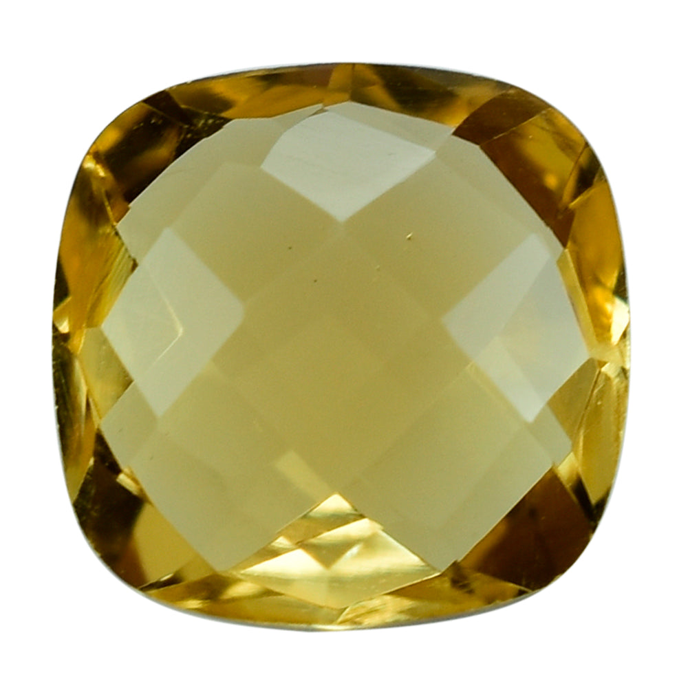 CITRINE BRIOLETTE CUSHION (C-2/CLEAN) 8MM 1.92 Cts.