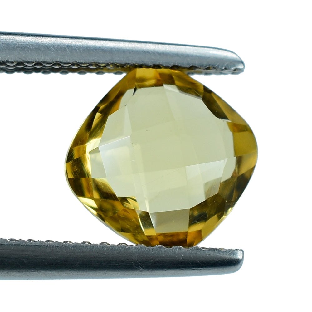 CITRINE BRIOLETTE CUSHION (C-2/CLEAN) 8MM 1.92 Cts.