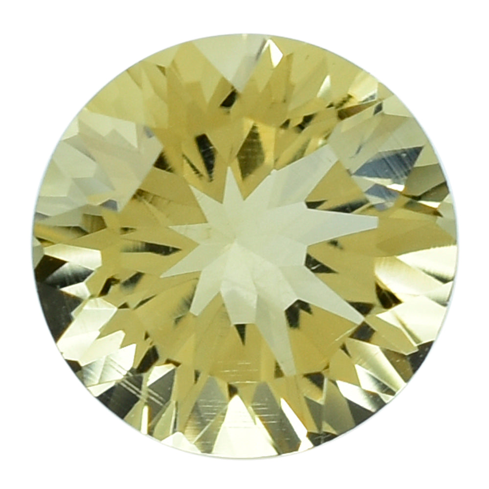 CITRINE CONCAVE CUT ROUND 6.50MM 1.01 Cts.