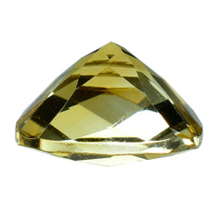 YELLOW CITRINE CHECKER CUT (C-2/CLEAN) CUSHION 9MM 2.65 Cts.