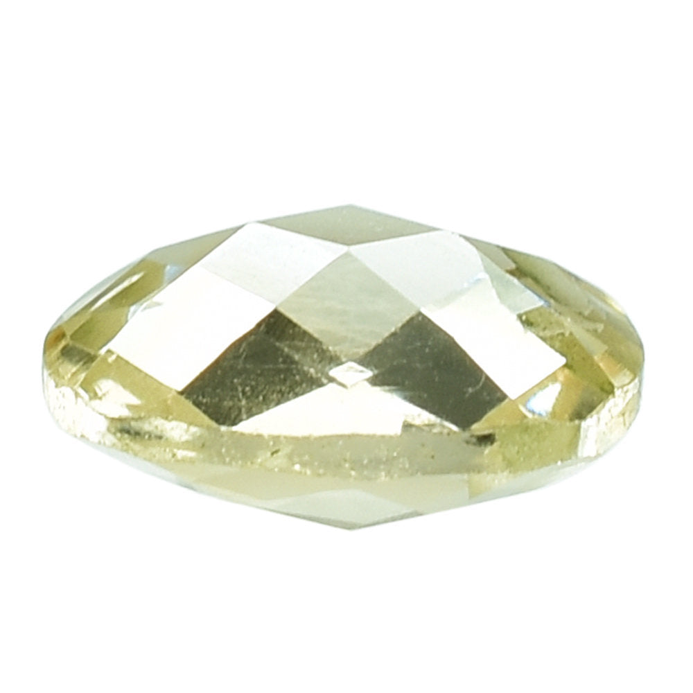 LEMON CITRINE  BRIOLETTE CUSHION FACETED (FRONT TO BACK DRILL) 10MM 3.11 Cts.