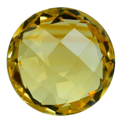 CITRINE BRIOLETTE ROUND 12MM 5.60 Cts.