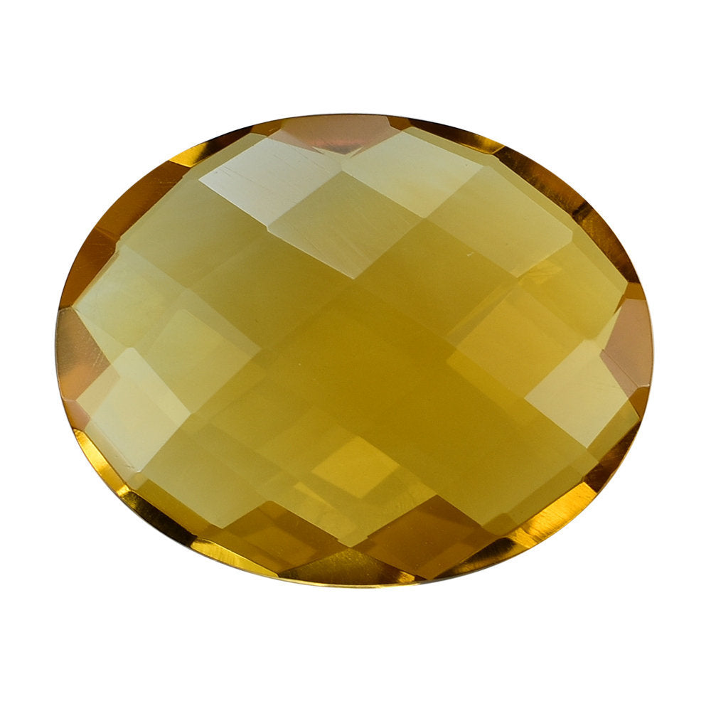 ORANGE CITRINE BRIOLETTE OVAL 20X16 MM 13.21 Cts.