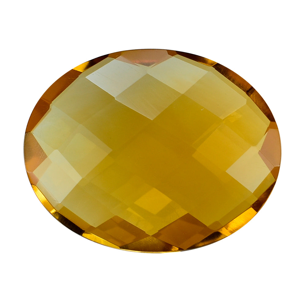ORANGE CITRINE BRIOLETTE OVAL 20X16 MM 13.21 Cts.
