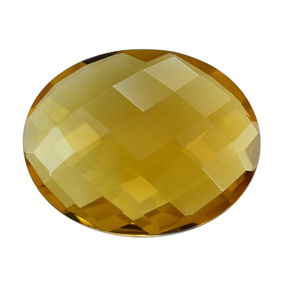 ORANGE CITRINE BRIOLETTE OVAL 20X16 MM 13.21 Cts.