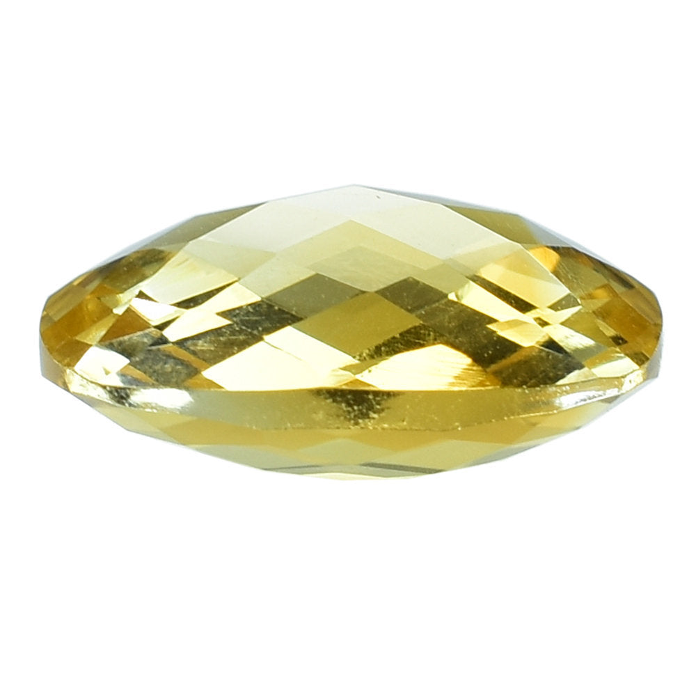 GOLDEN CITRINE BRIOLETTE CUSHION 14X12MM 7.08 Cts.