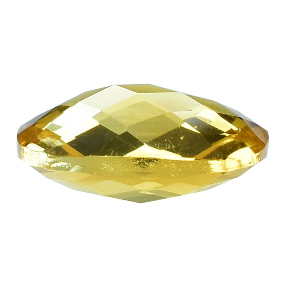 GOLDEN CITRINE BRIOLETTE CUSHION (C-1/CLEAN) 14X12MM 7.43 Cts.