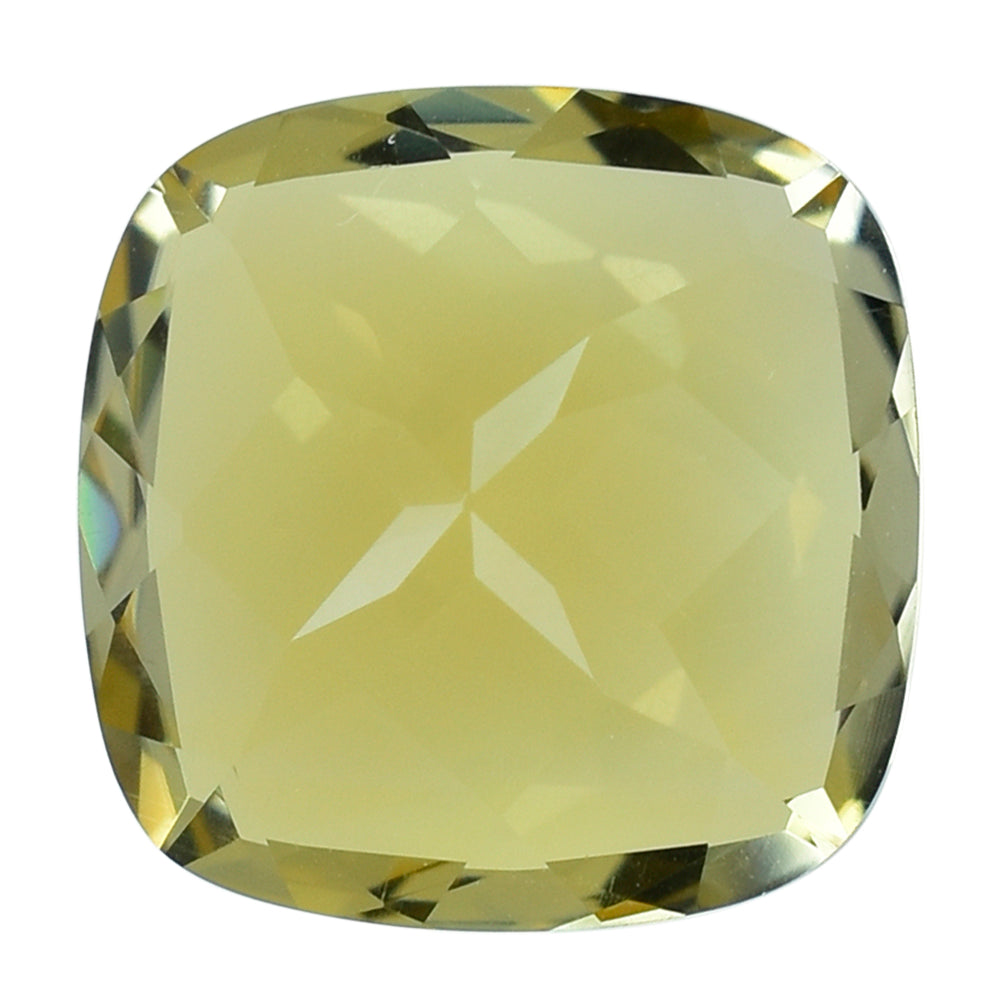 YELLOW CITRINE CUT CUSHION (C3/CLEAN) 12.00MM 6.00 Cts.