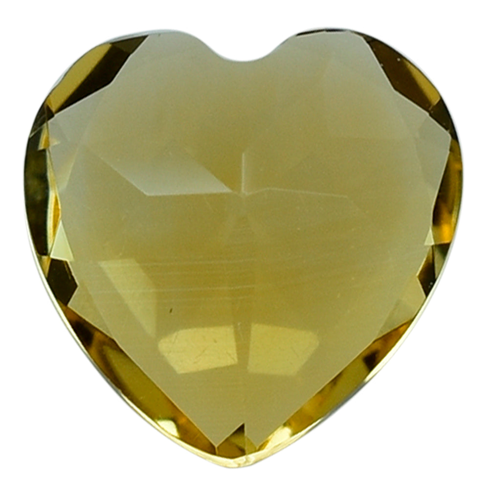 YELLOW CITRINE CUT HEART 7.00MM (C-3) 1.14 Cts.